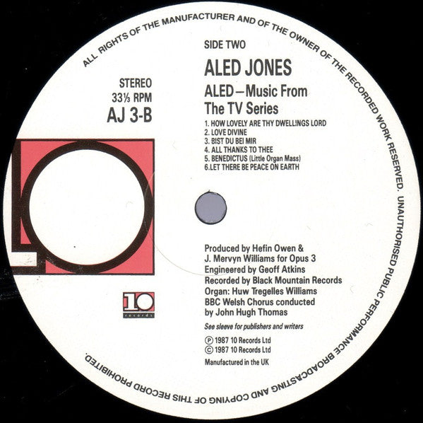 Aled Jones : Aled - Music From The TV Series (LP)