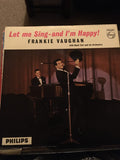 Frankie Vaughan : Let Me Sing - And I'm Happy! (LP)