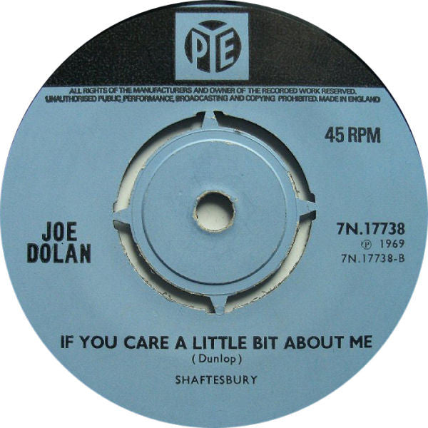 Joe Dolan : Make Me An Island (7", Single, Pus)