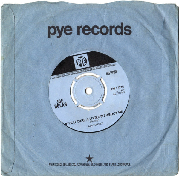 Joe Dolan : Make Me An Island (7", Single, Pus)
