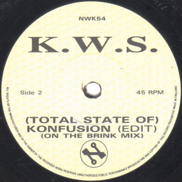 K.W.S. : Rock Your Baby (7", Single, Pap)