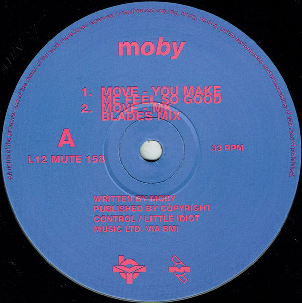 Moby : Move - The Mixes (12")