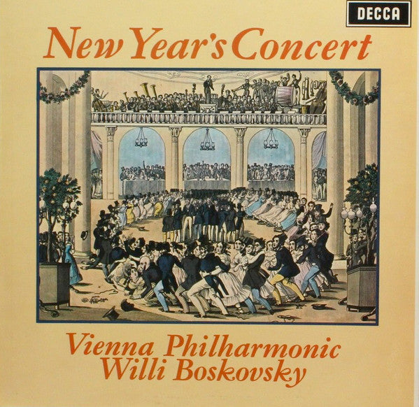 Vienna Philharmonic*, Willi Boskovsky : New Year's Concert (LP, RP)