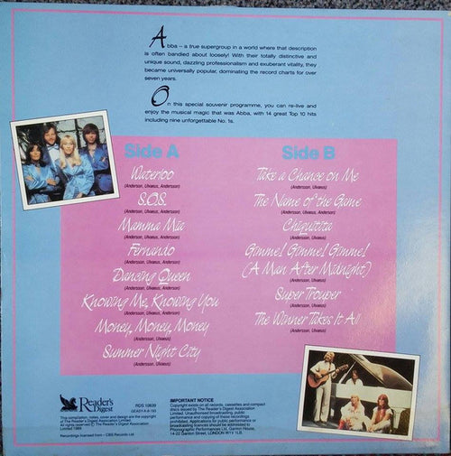 ABBA : The Very Best Of ABBA (LP, Comp)