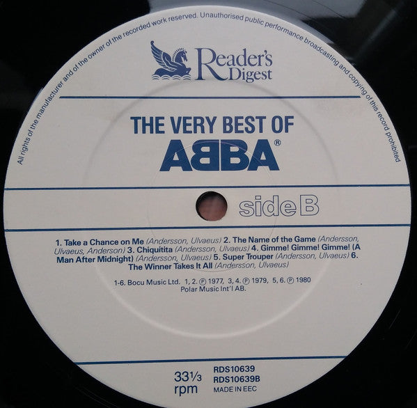 ABBA : The Very Best Of ABBA (LP, Comp)