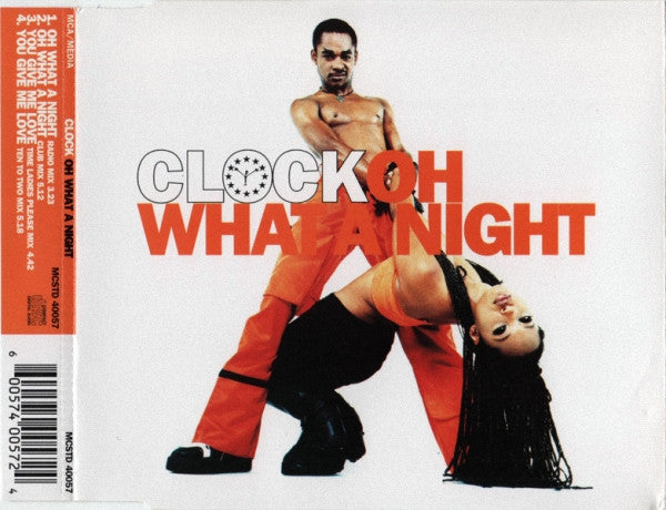 Clock : Oh What A Night (CD, Single)