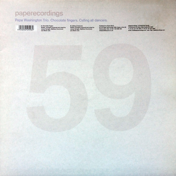 Papa Washington Trio : Chocolate Fingers (12")