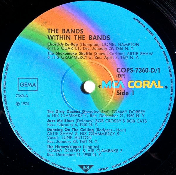 Various : The Bands Within The Bands (2xLP, Comp, Gat)