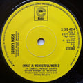 Johnny Nash : (What A) Wonderful World (7", Single, Sol)