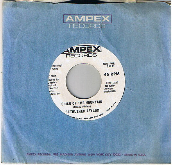 Bethlehem Asylum : Child Of The Mountain (7", Promo)