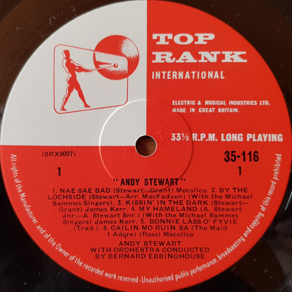 Andy Stewart : Andy Stewart (LP, Mono)
