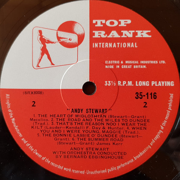 Andy Stewart : Andy Stewart (LP, Mono)