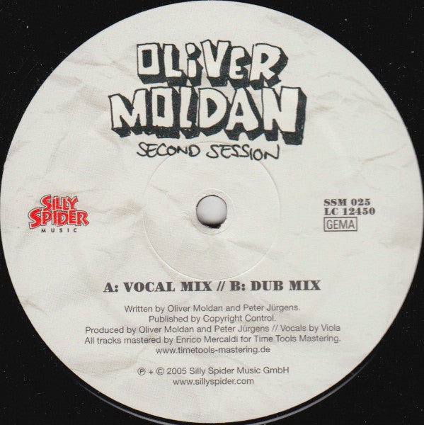 Oliver Moldan : Second Session (12")