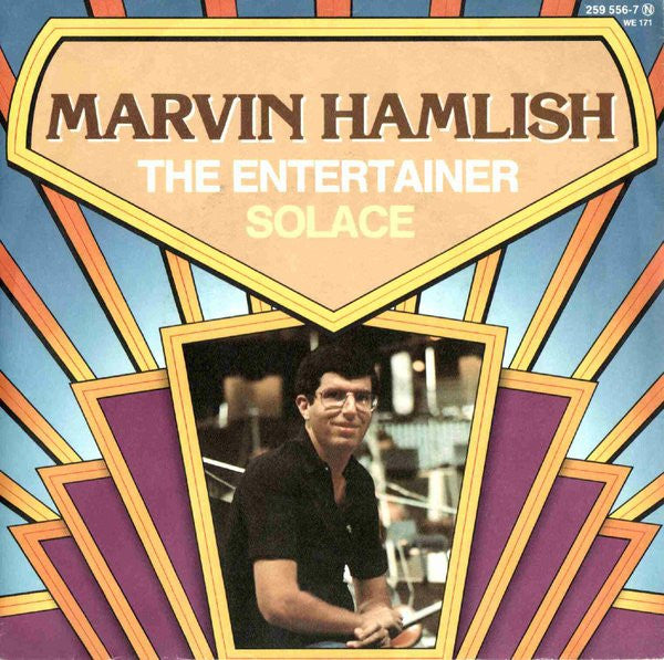 Marvin Hamlisch : The Entertainer / Solace (7", Single, RE)