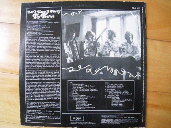 The Yetties : Let's Have A Party (LP)