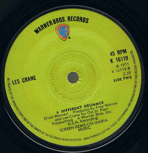 Les Crane : Desiderata (7", Sol)