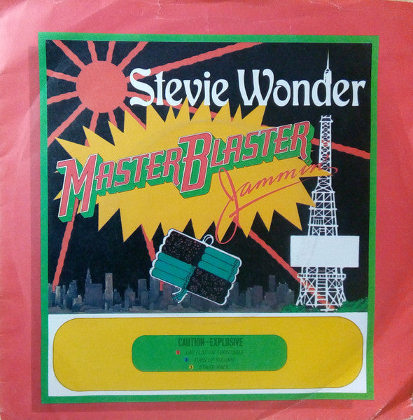Stevie Wonder : Master Blaster (7", Single)