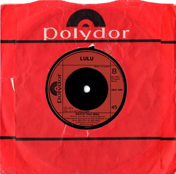 Lulu : The Man Who Sold The World (7", Single)