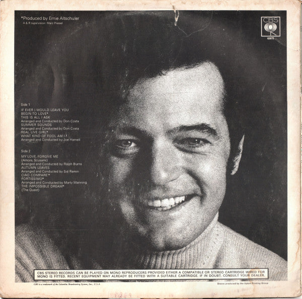 Robert Goulet : Robert Goulet's Greatest Hits (LP, Comp)