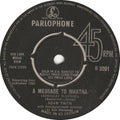 Adam Faith : A Message To Martha (Kentucky Bluebird) (7", Single)