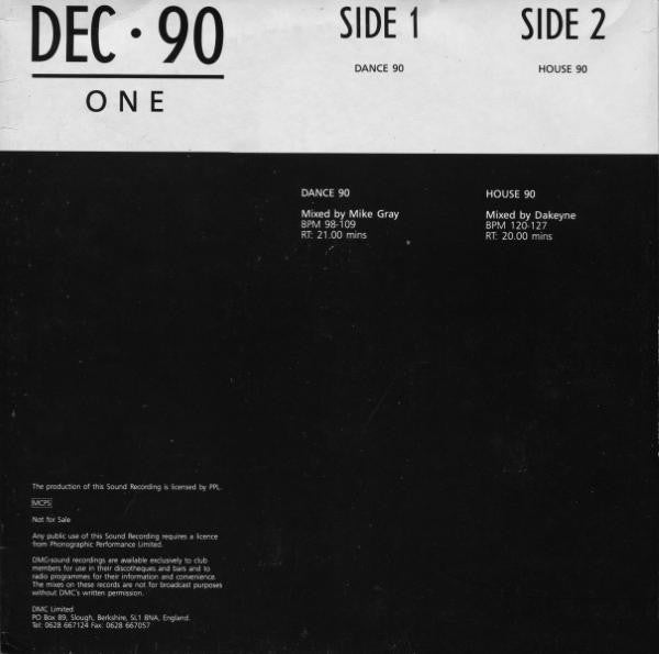 Various : December 90 - One (12")