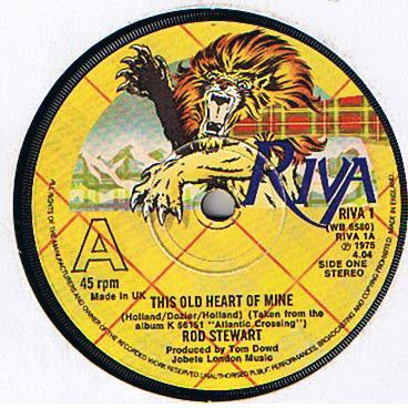 Rod Stewart : This Old Heart Of Mine (7", Single)