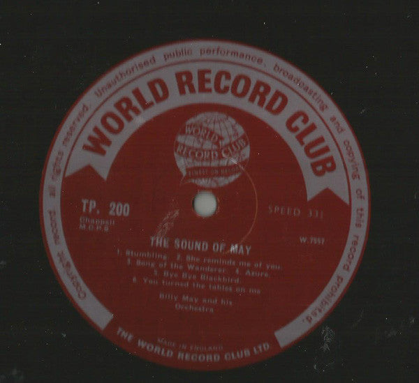 Billy May And His Orchestra : The Sound Of May (LP, Mono)