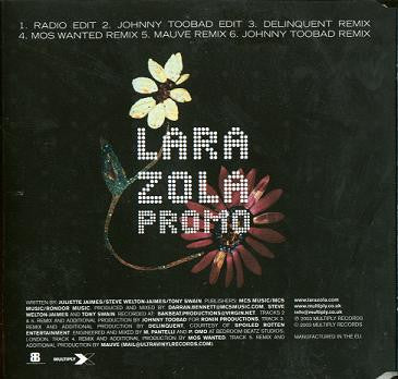 Lara Zola : This Is What I Like (CD, Maxi, Promo)