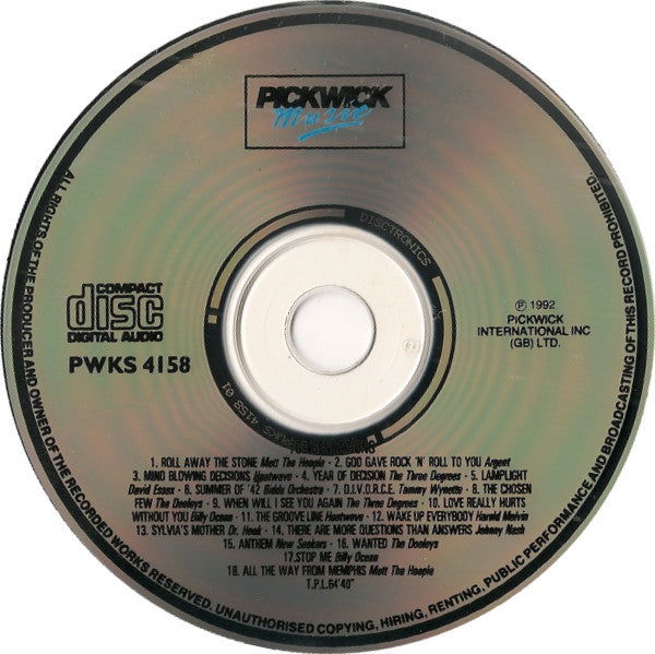 Various : '70s Sensations (CD, Comp)