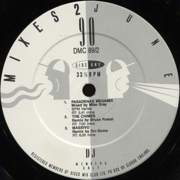 Various : June 90 - Mixes 2 (12", P/Mixed)