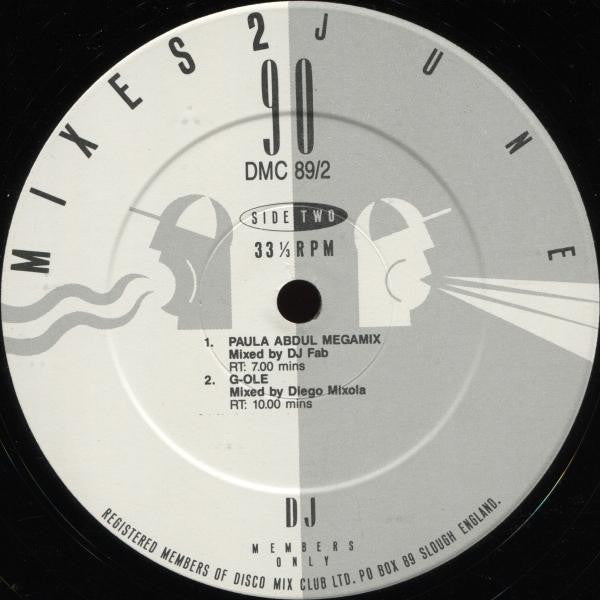 Various : June 90 - Mixes 2 (12", P/Mixed)