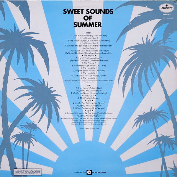 Various : Sweet Sounds Of Summer (USA '60's Originals) (LP, Comp)