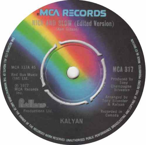 Kalyan : Nice And Slow (7")