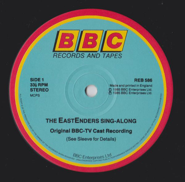 The 1985 Cast Of EastEnders : EastEnders Sing-Along (LP, Album)