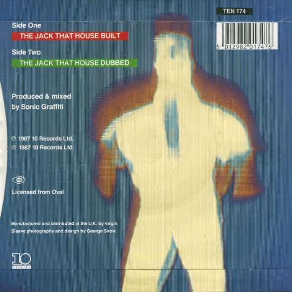 Jack 'N' Chill : The Jack That House Built (7", Single, Sil)