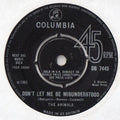 The Animals : Don't Let Me Be Misunderstood (7", Single, Mono)