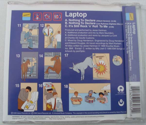 Laptop : Nothing To Declare (CD, Single, CD2)