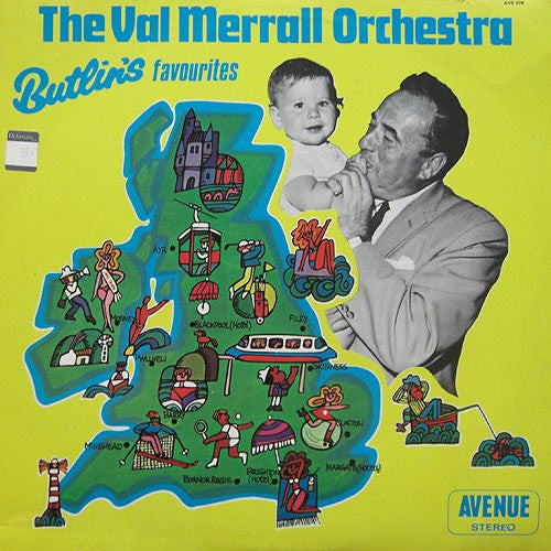 Val Merrall's Orchestra : Butlin's Favourites (LP, Album)