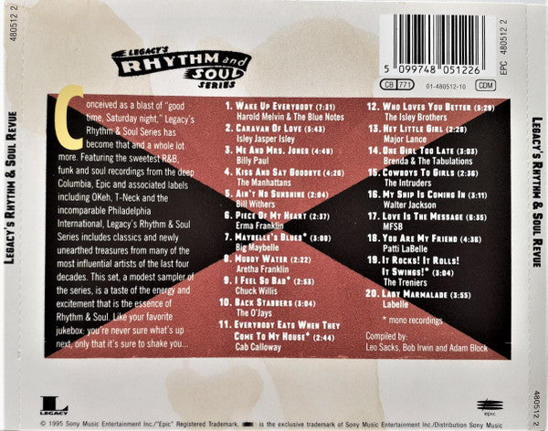Various : Legacy's Rhythm And Soul Revue (CD, Comp, Smplr)