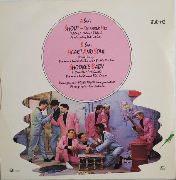 Buddy Curtess & The Grasshoppers : Shout (12")