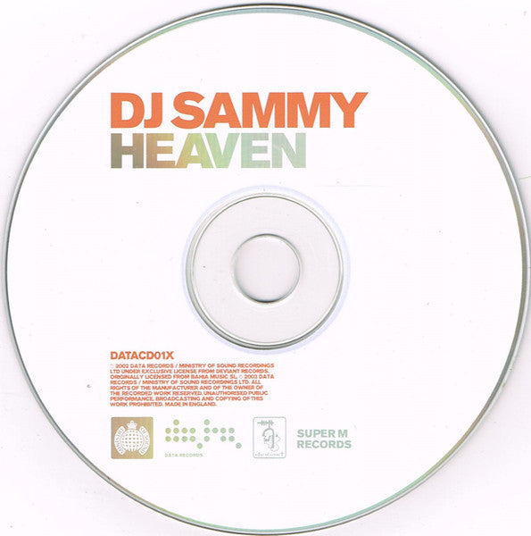 DJ Sammy : Heaven (CD, Album)