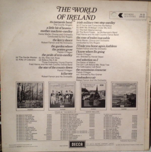Various : The World Of Ireland (LP, Comp)