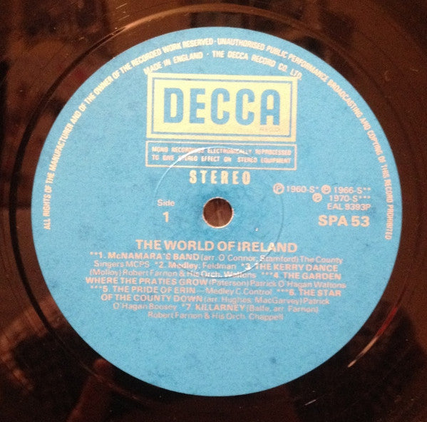 Various : The World Of Ireland (LP, Comp)