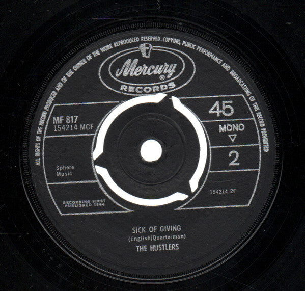 The Hustlers (9) : Easy To Find  (7", Single, Mono)