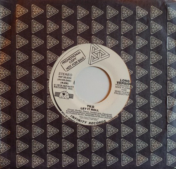 TKO (5) : Let It Roll (7", Promo)