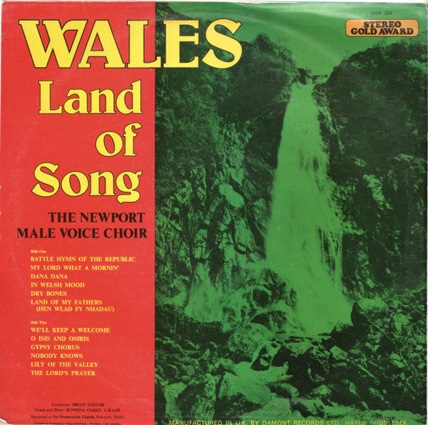 Newport Male Voice Choir : Wales: Land Of Song (LP)