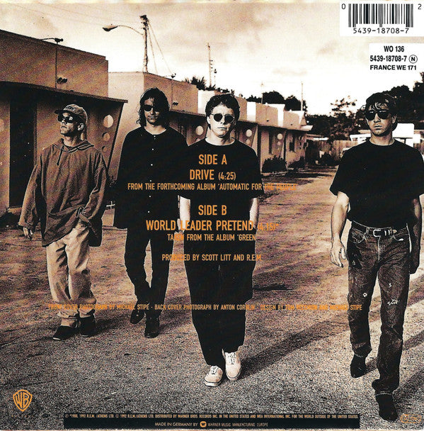 R.E.M. : Drive (7", Single, Juk)
