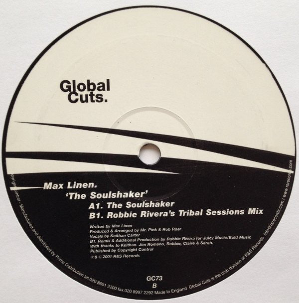 Max Linen : The Soulshaker (12")