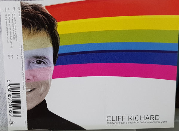 Cliff Richard : Somewhere Over The Rainbow / What A Wonderful World (CD, Single)
