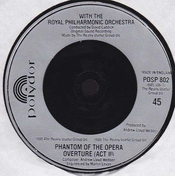 Cliff Richard, Sarah Brightman : All I Ask Of You (7", Single, Sil)
